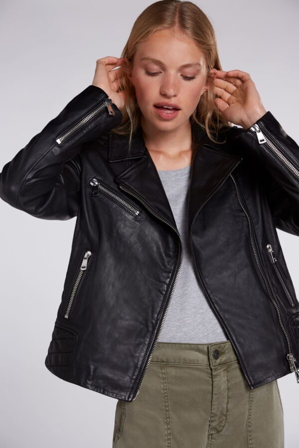 oui leather jacket