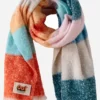 oui striped scarf