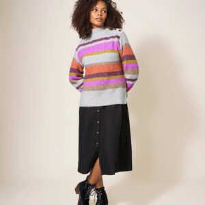 white stuff rainbow stripe knit 439876